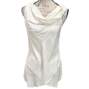 Vitrin Design Sleeveless Cowl-Neck Top